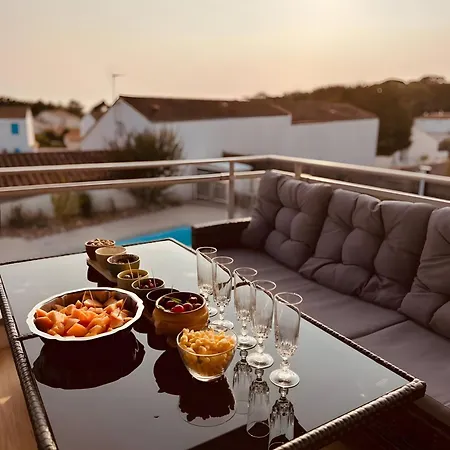 Villa Des Sablons, Piscine Chauffée *